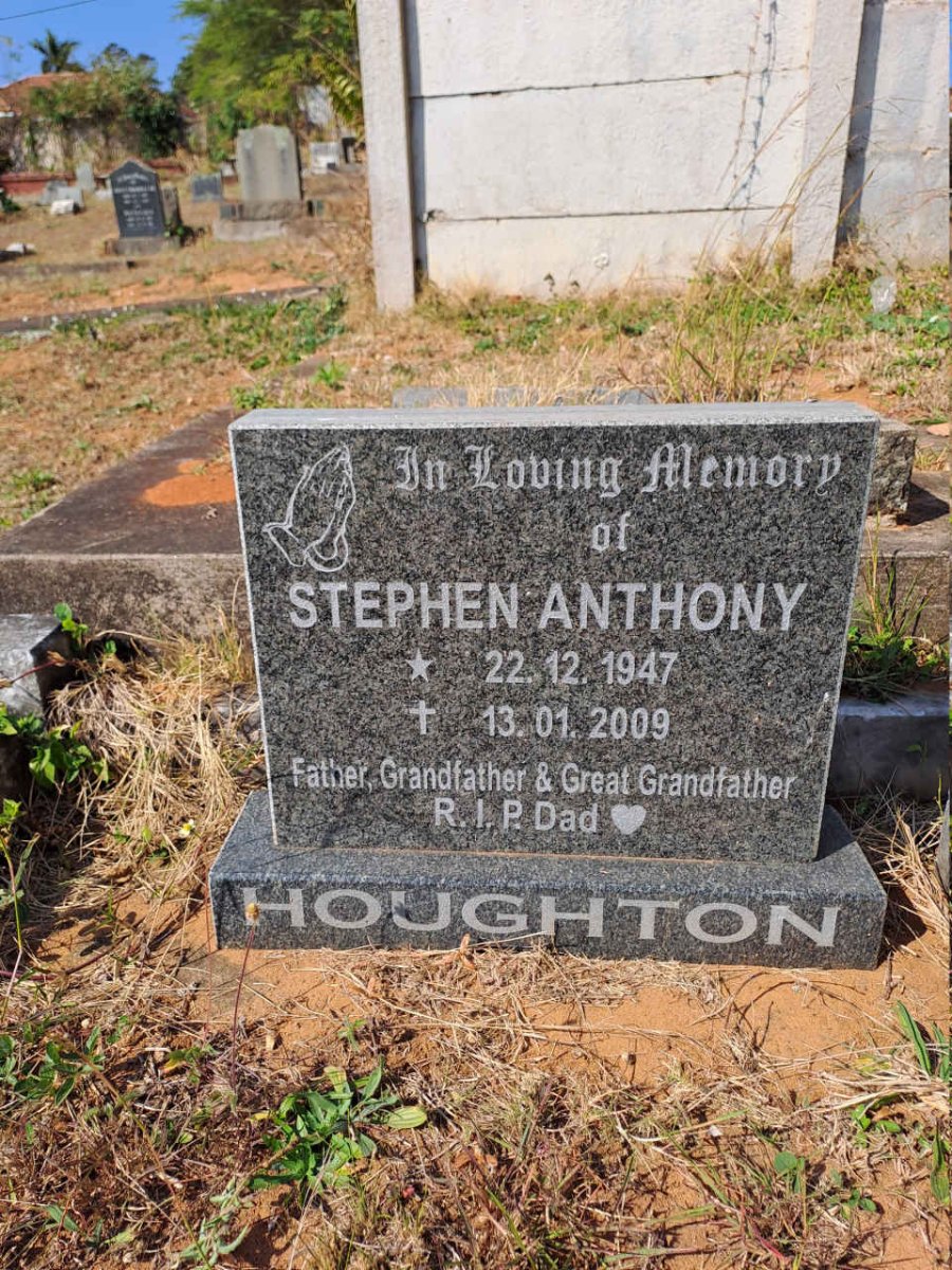 HOUGHTON Stephen Anthony 1947-2009