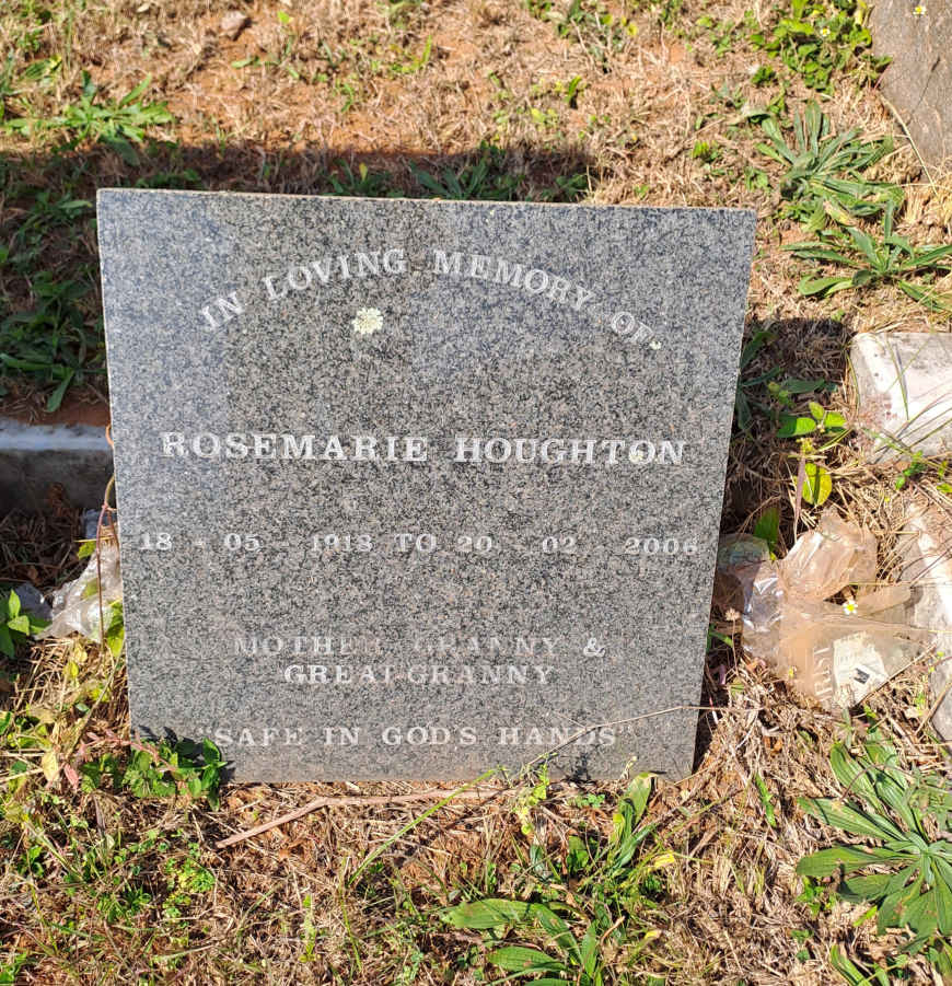 HOUGHTON Rosemarie 1918-2006