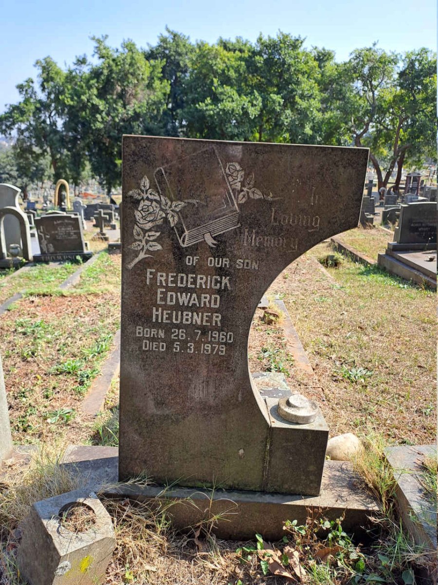 HEUBNER Frederick Edward 1960-1979