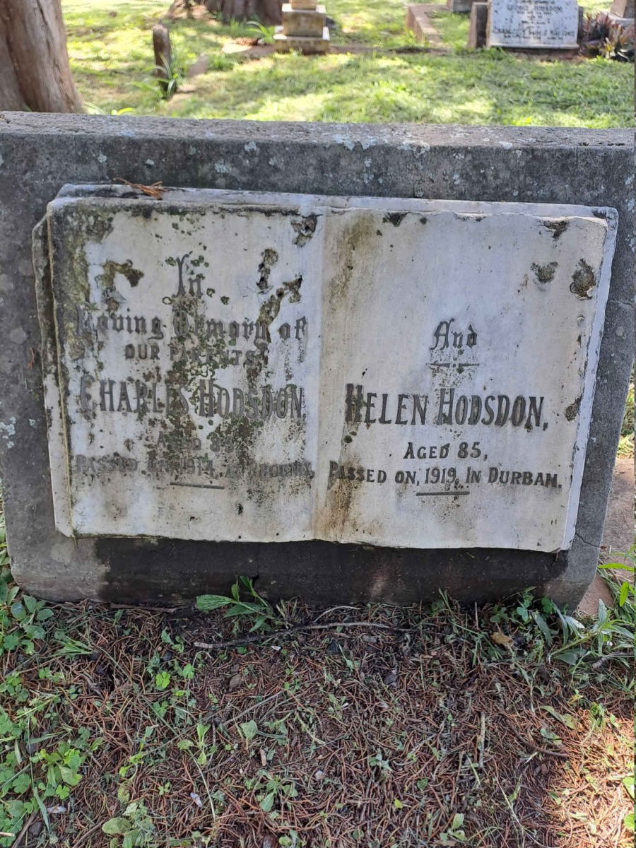 HODSDON Charles -1914 & Helen -1919