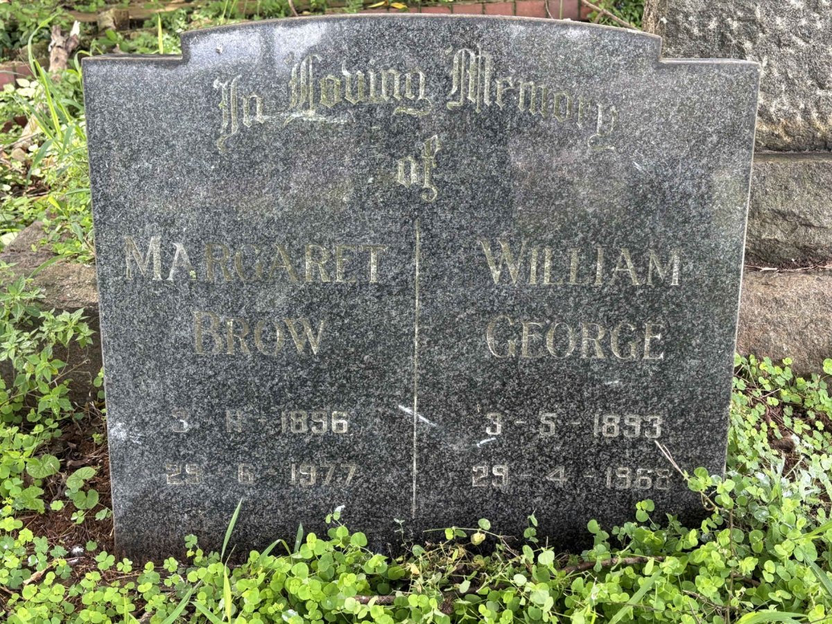 HICKMAN William George 1893-1968 & Margaret Brow 1896-1977