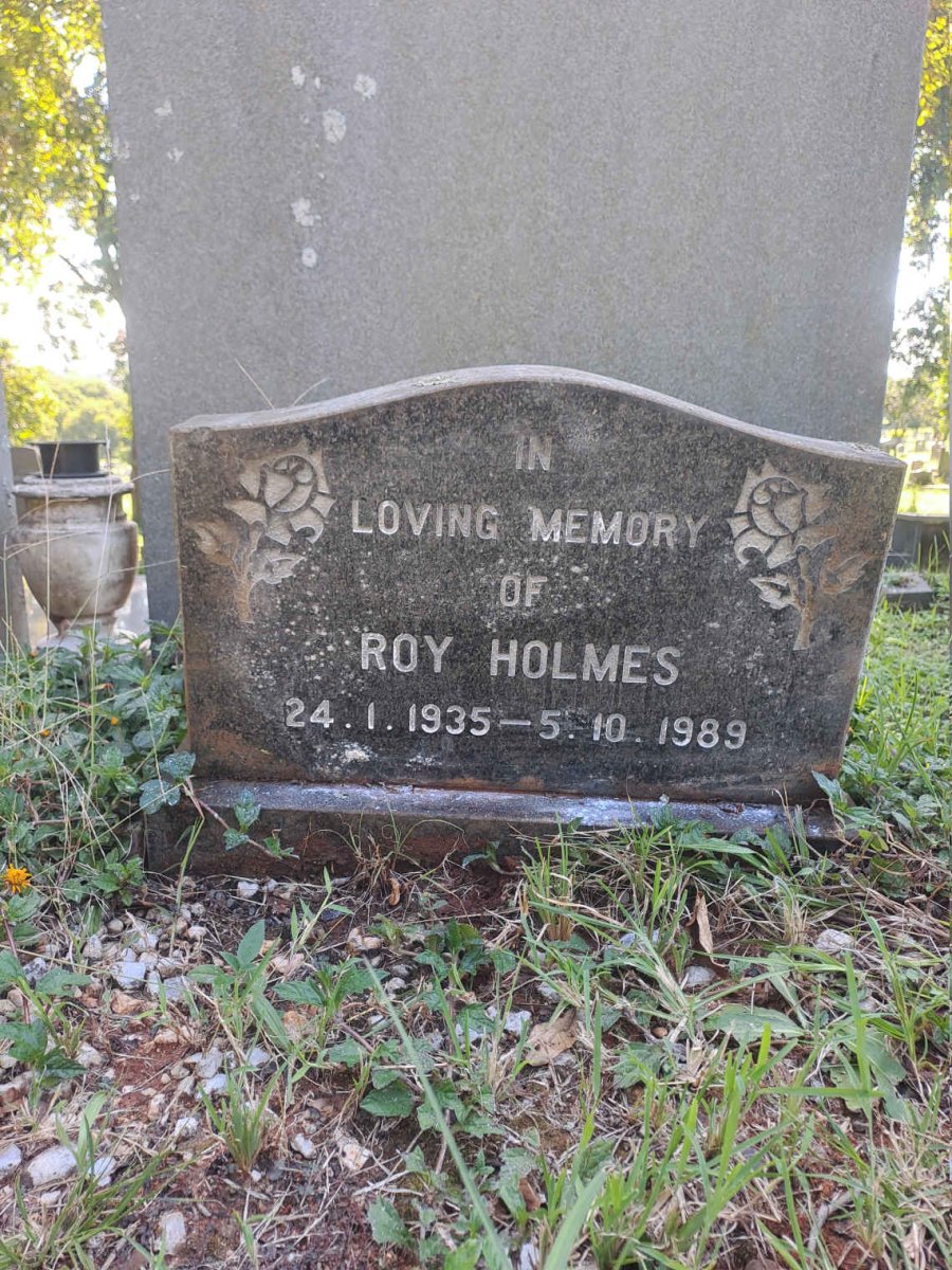 HOLMES Roy 1935-1989