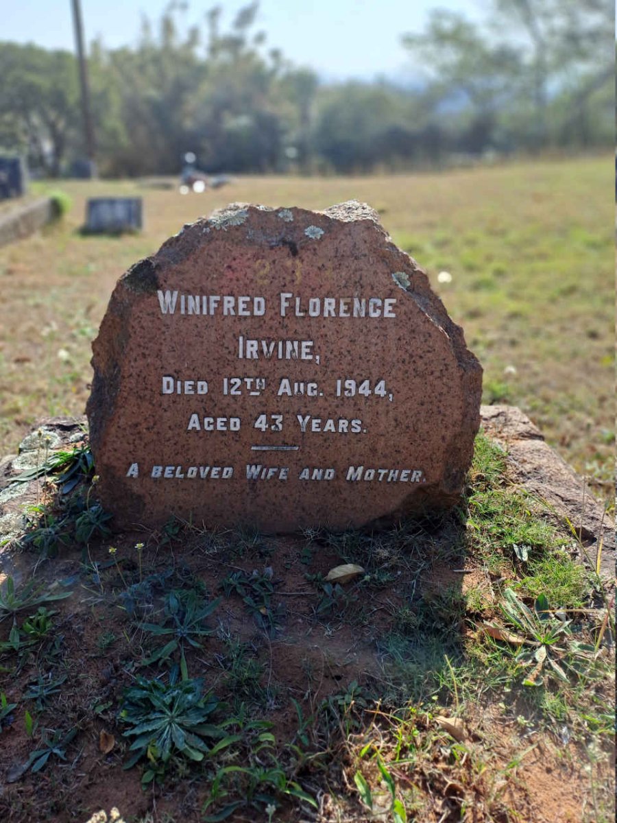 IRVINE Winifred Florence -1944