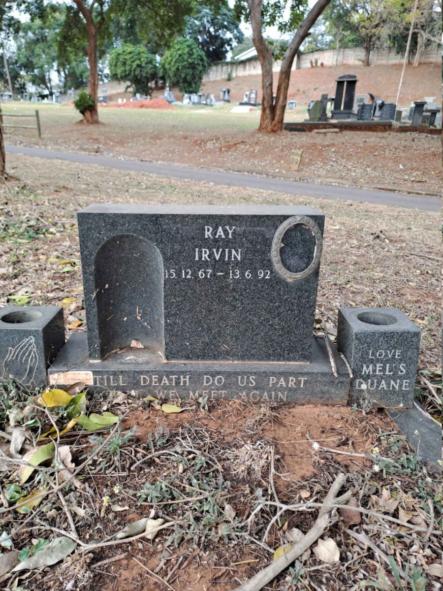 IRVIN Ray 1967-1992