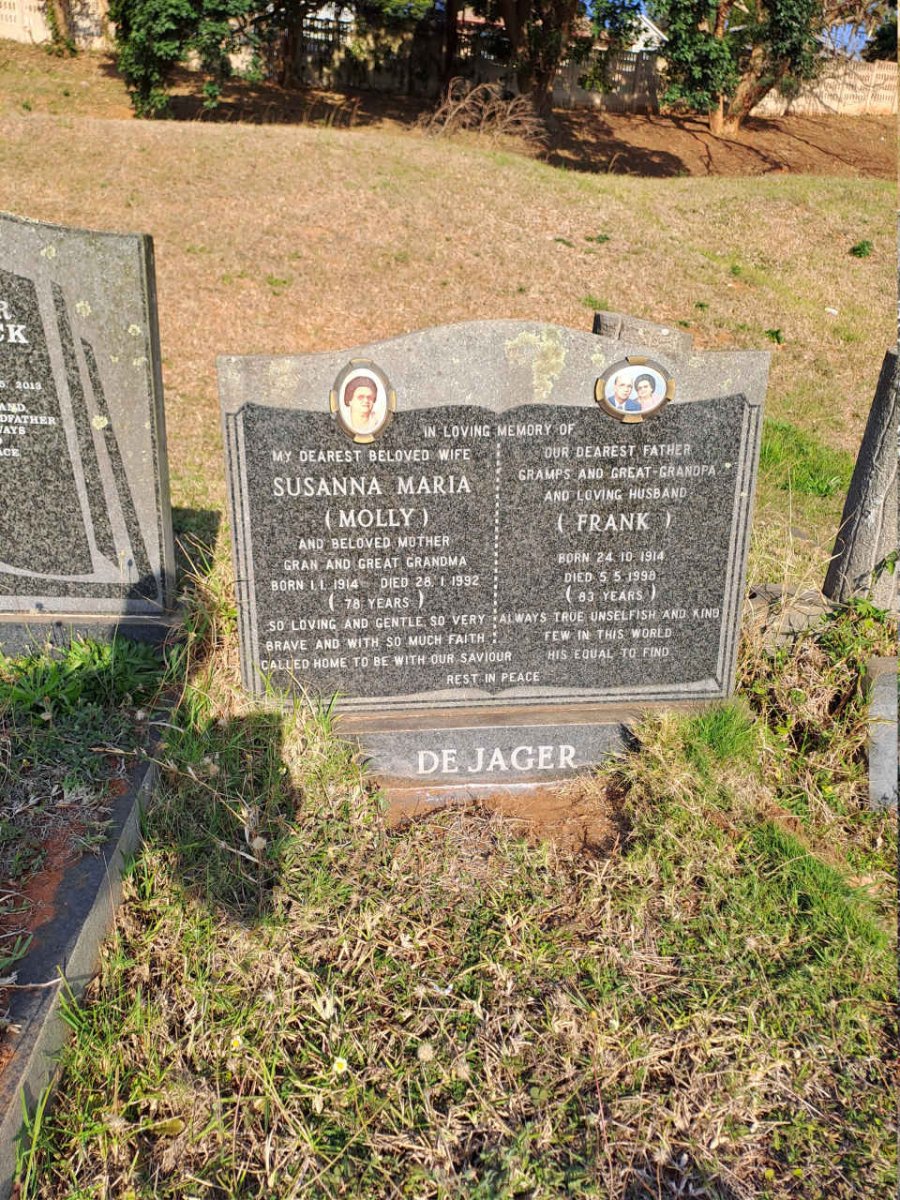 JAGER Frank, de 1914-1998 & Susanna Maria -1914-1992