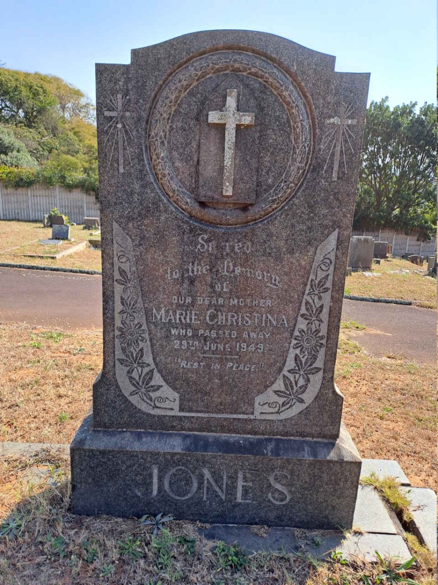 JONES Marie Christina -1949