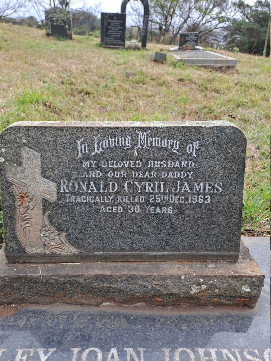 JAMES Ronald Cyril -1963