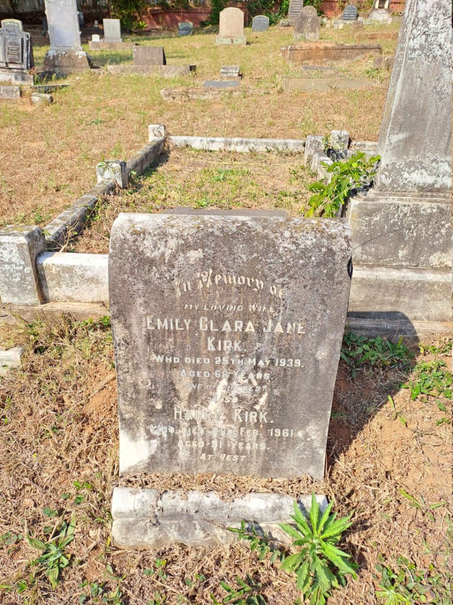 KIRK Harry -1961 & Emily Clara Jane -1939
