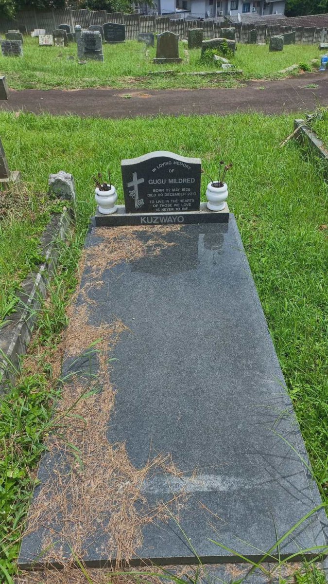 KUZWAYO Gugu Mildred 1928-2013