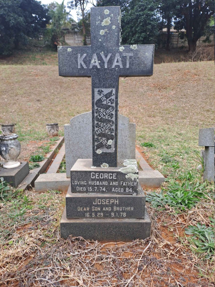 KAYAT George -1974 :: KAYAT Joseph 1929-1978