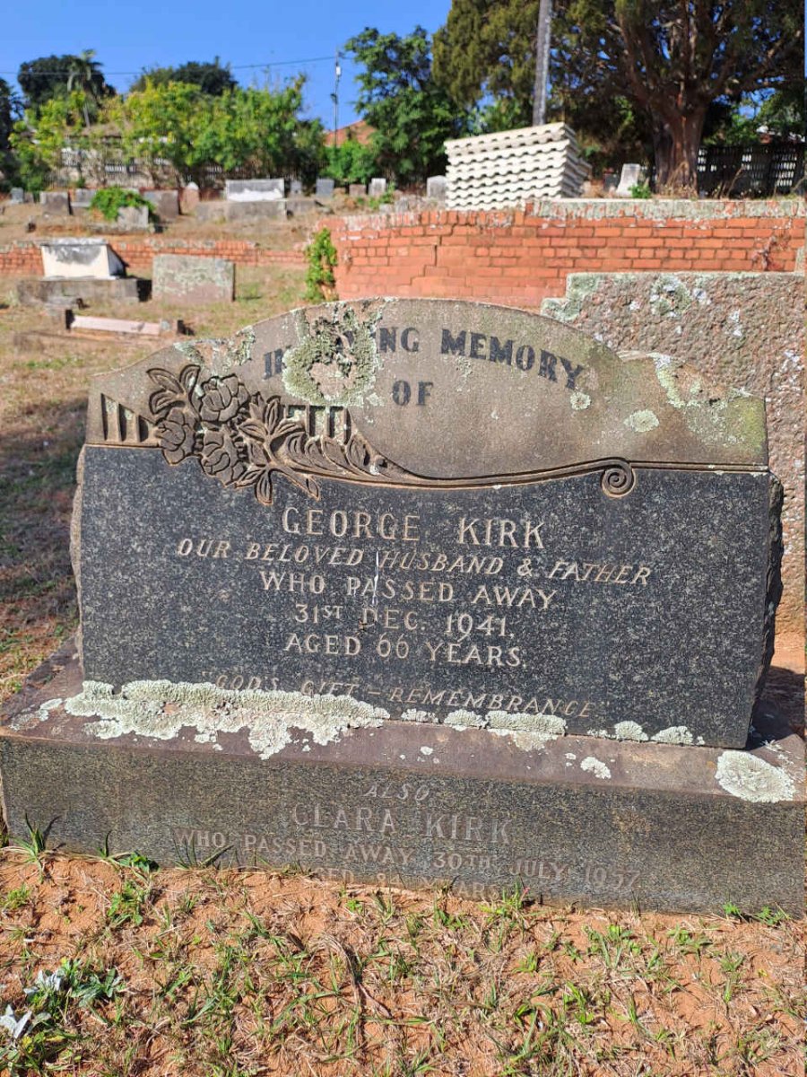 KIRK George -1941 & Clara -1957