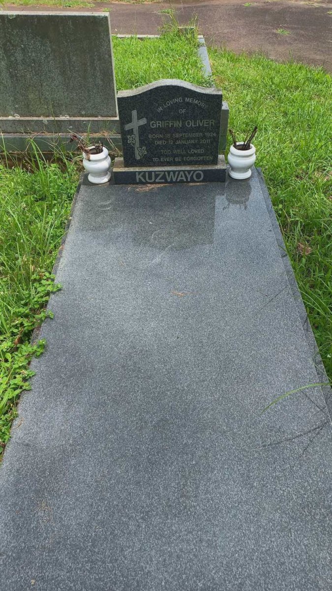 KUZWAYO Griffin Oliver 1924-2011