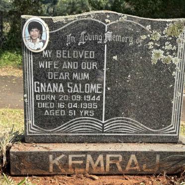 KEMRAJ Gnala Salome 1944-1995