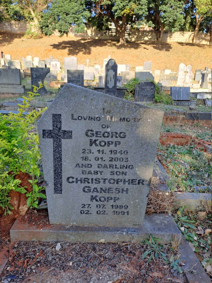 KOPP Georg 1940-2003 :: Christopher Ganesh 1989-1991