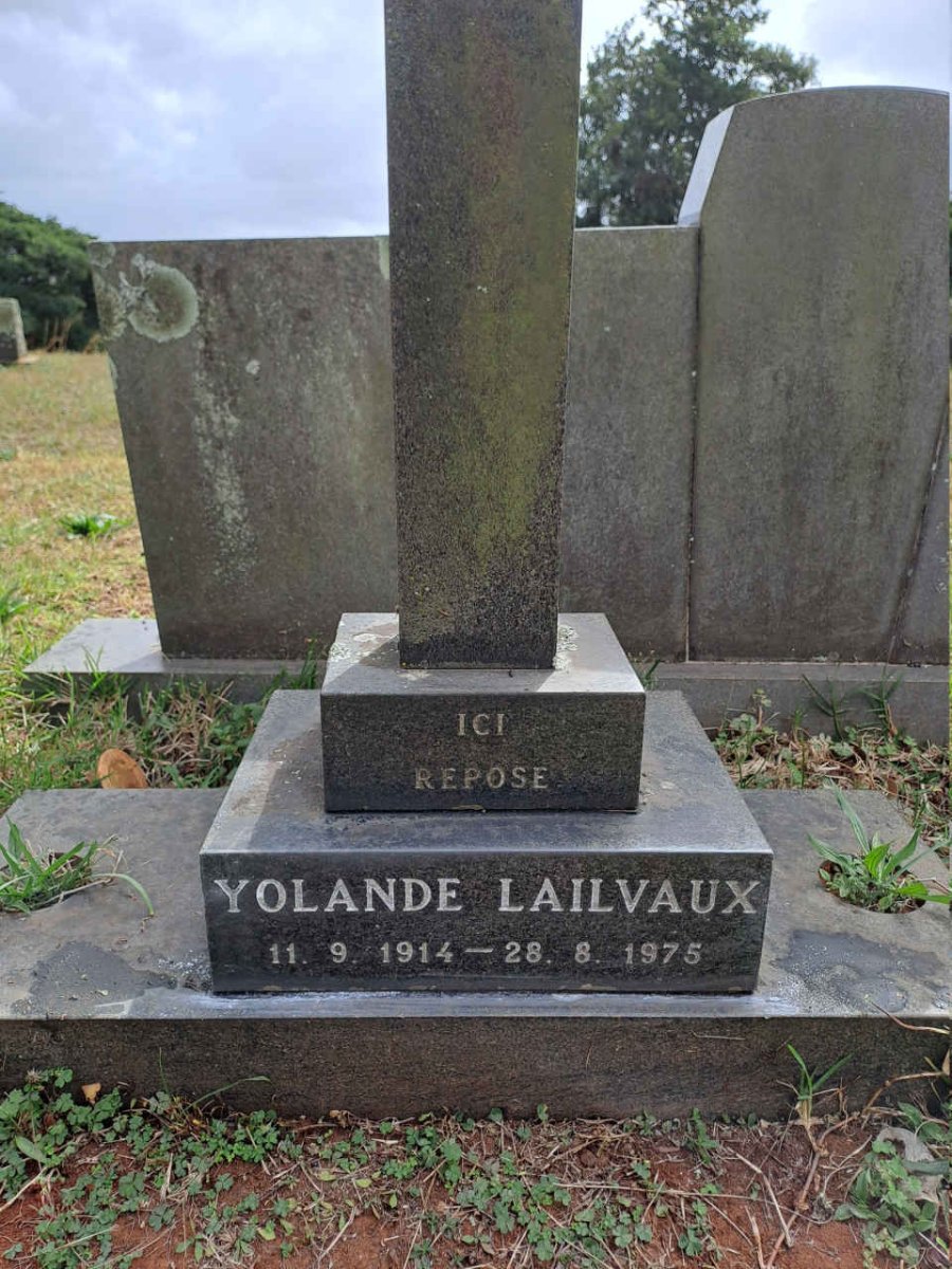 LAILVAUX Yolande 1914-1975