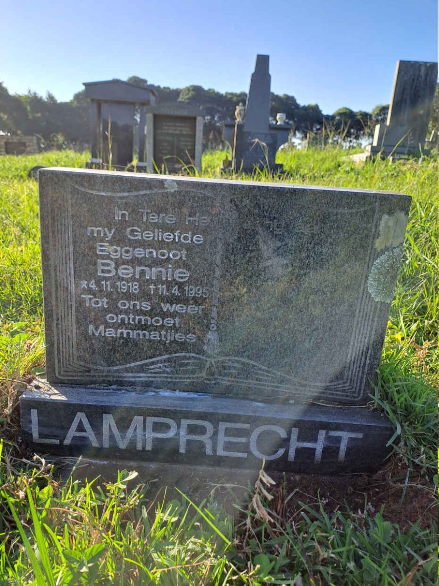 LAMPRECHT Bennie 1918-1995