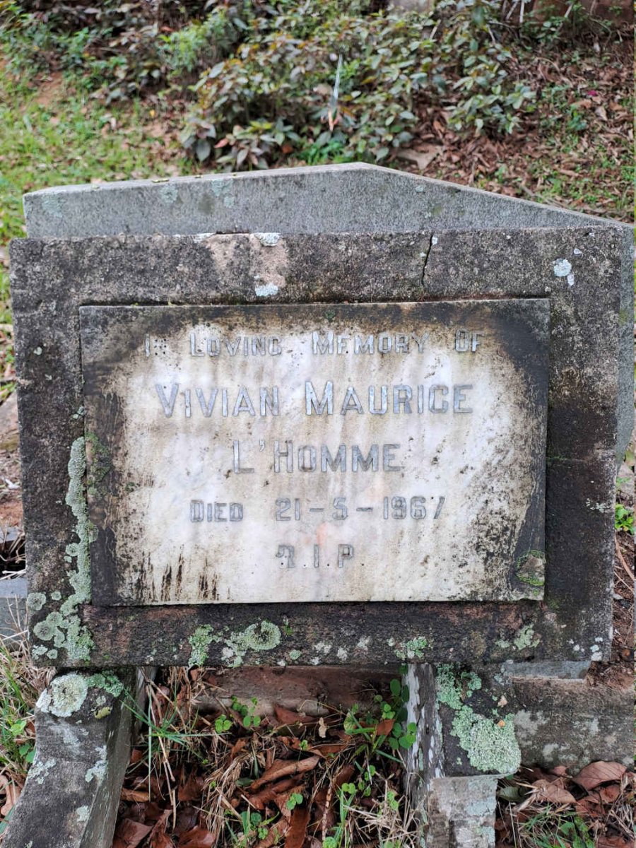 L'HOMME Vivian Maurice -1967