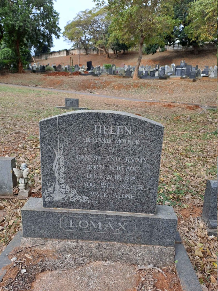 LOMAX Helen 1924-1998