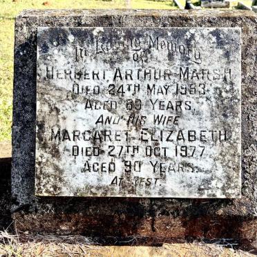 MARSH Herbert Arthur -1953 & Margaret Elizabeth -1977