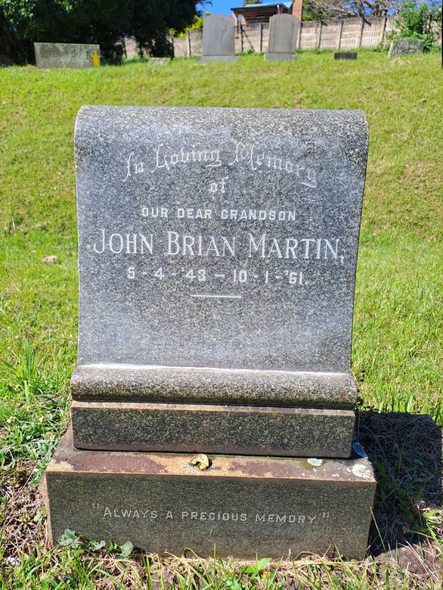 MARTIN John Brian 1943-1961