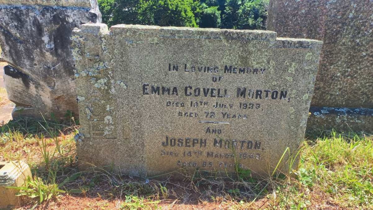 MORTON Joseph -1948 & Emma Covell -1938