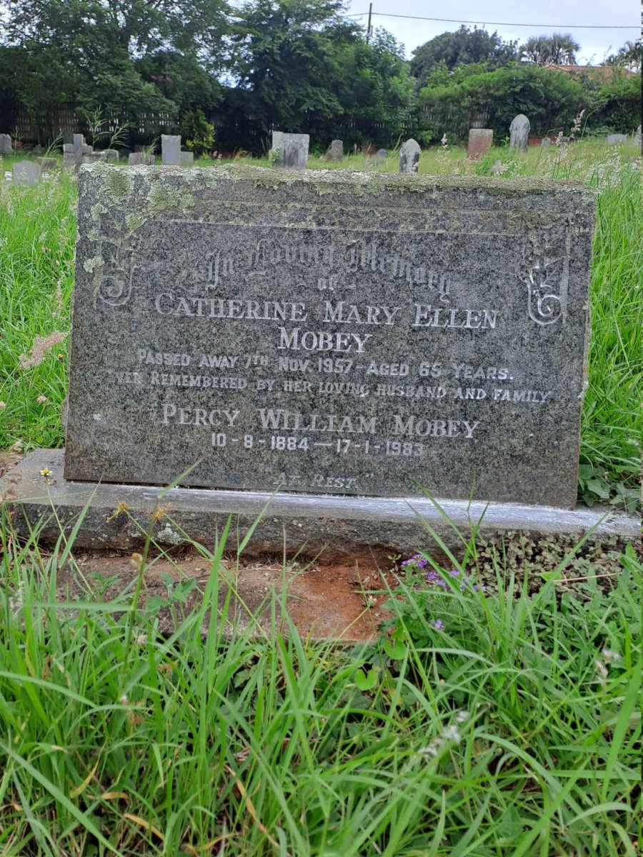 MOBEY Percy William 1884-1983 & Catherine Mary Ellen -1957
