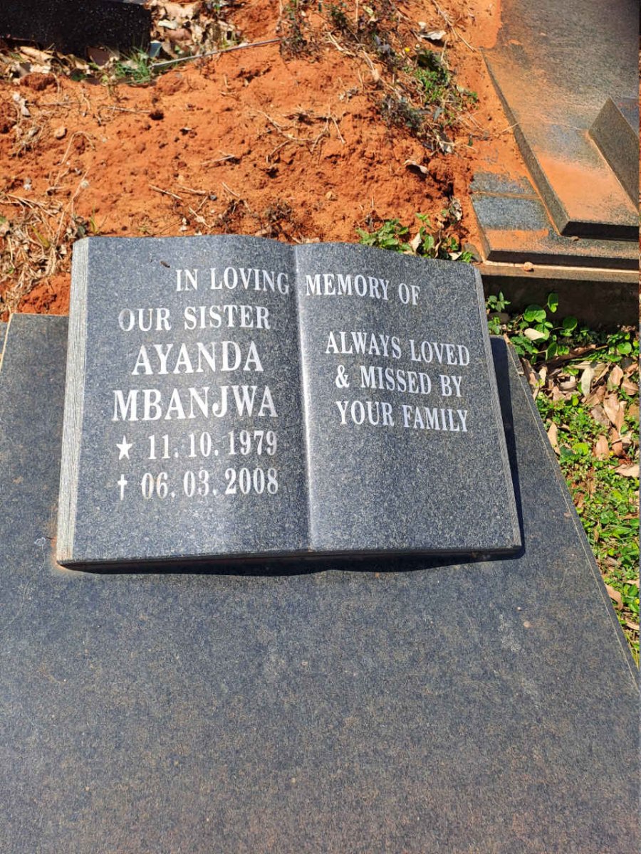 MBANJWA Ayanda 1979-2008