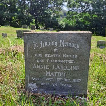 MATTEI Annie Caroline -1967