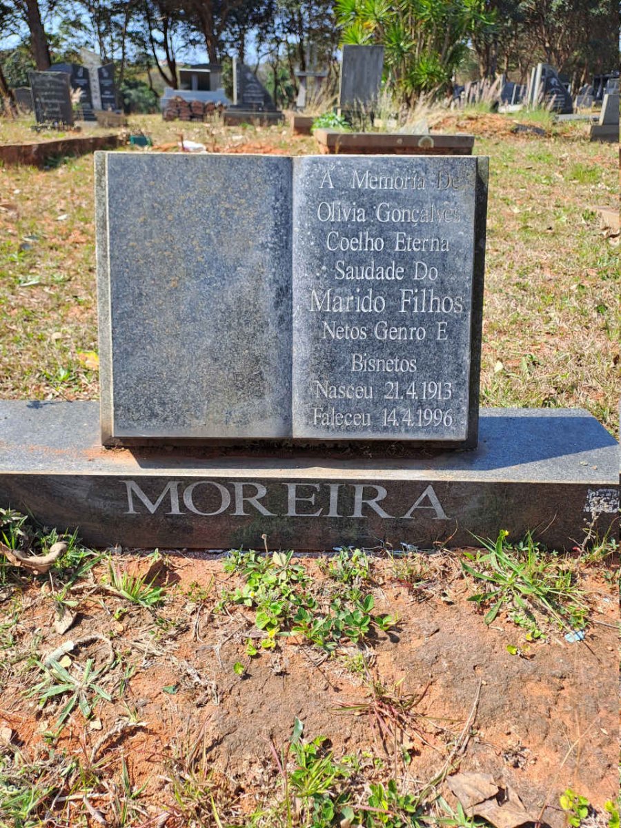 MOREIRA Olivia Goncalves 1913-1996