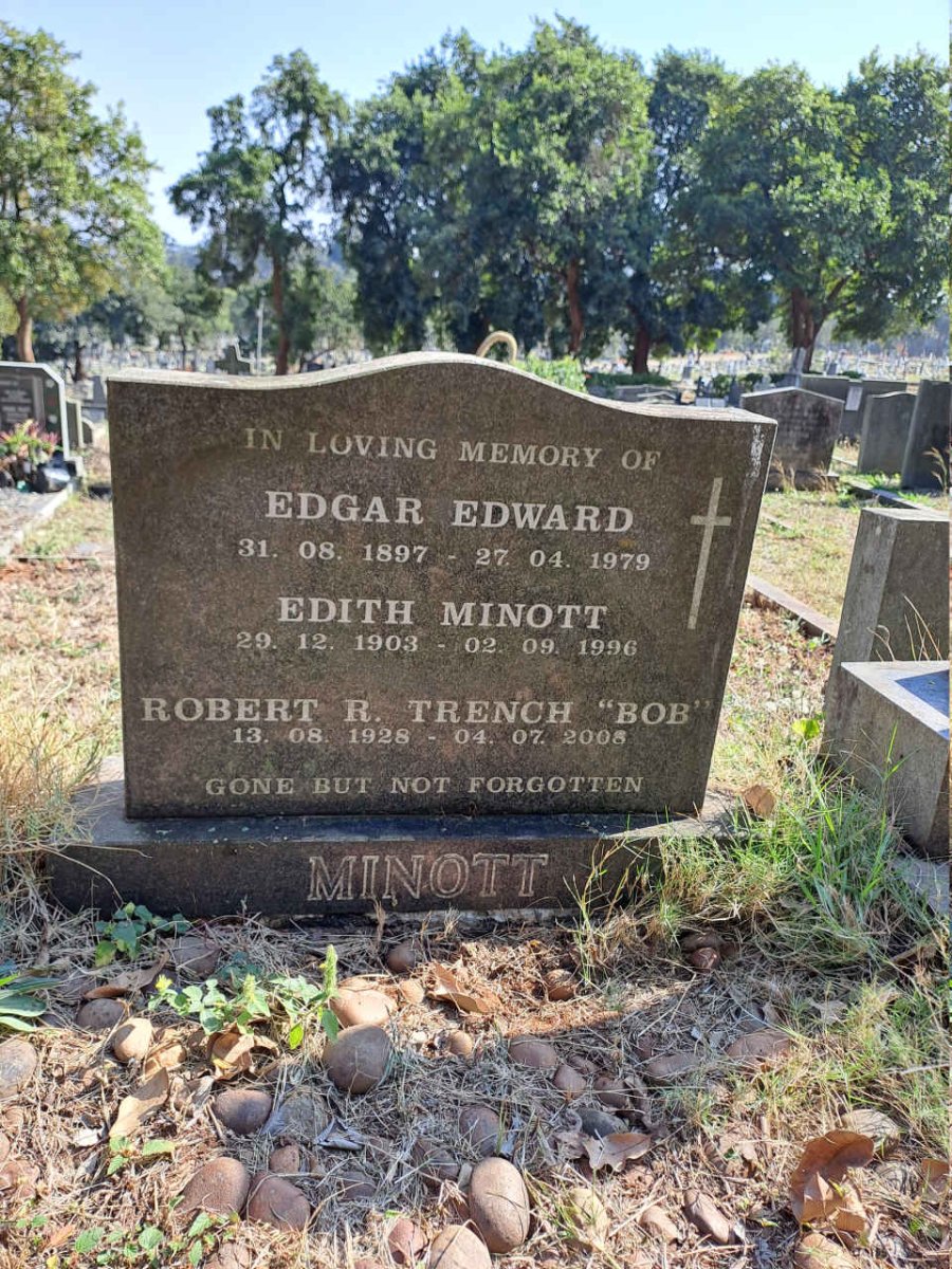 MINOTT Edgar Edward 1897-1979 & Edith 1903-1996 :: MINOTT Robert R. Trench 1928-2008