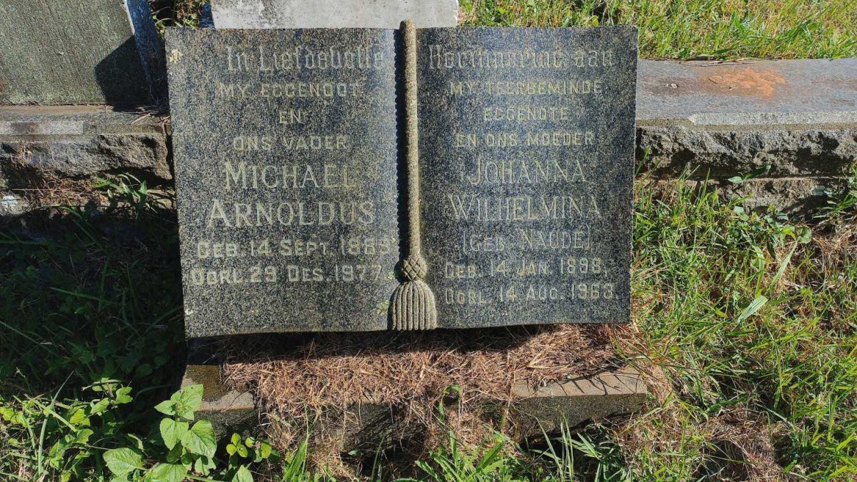 MULLER Michael Arnoldus 1889-1977 & Johanna Wilhelmina NAUDE 1898-1963