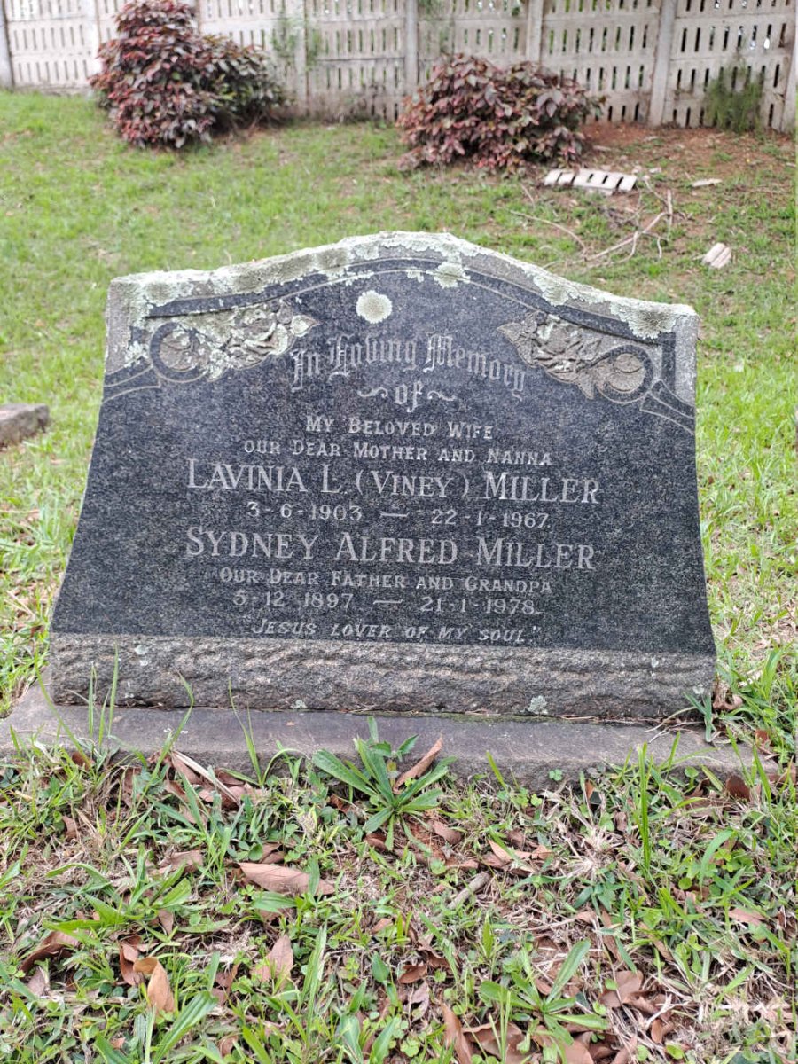 MILLER Sydney Alfred 1897-1978 & Lavinia L. 1903-1967