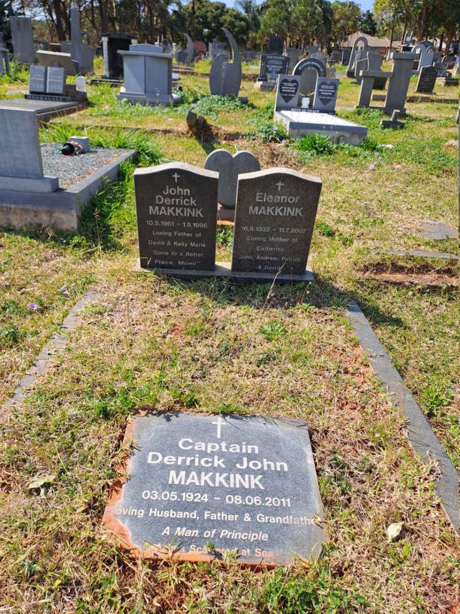 MAKKINK Derrick John 1924-2011 & Eleanor 1932-2007 :: MAKKINK John Derrick 1961-1996