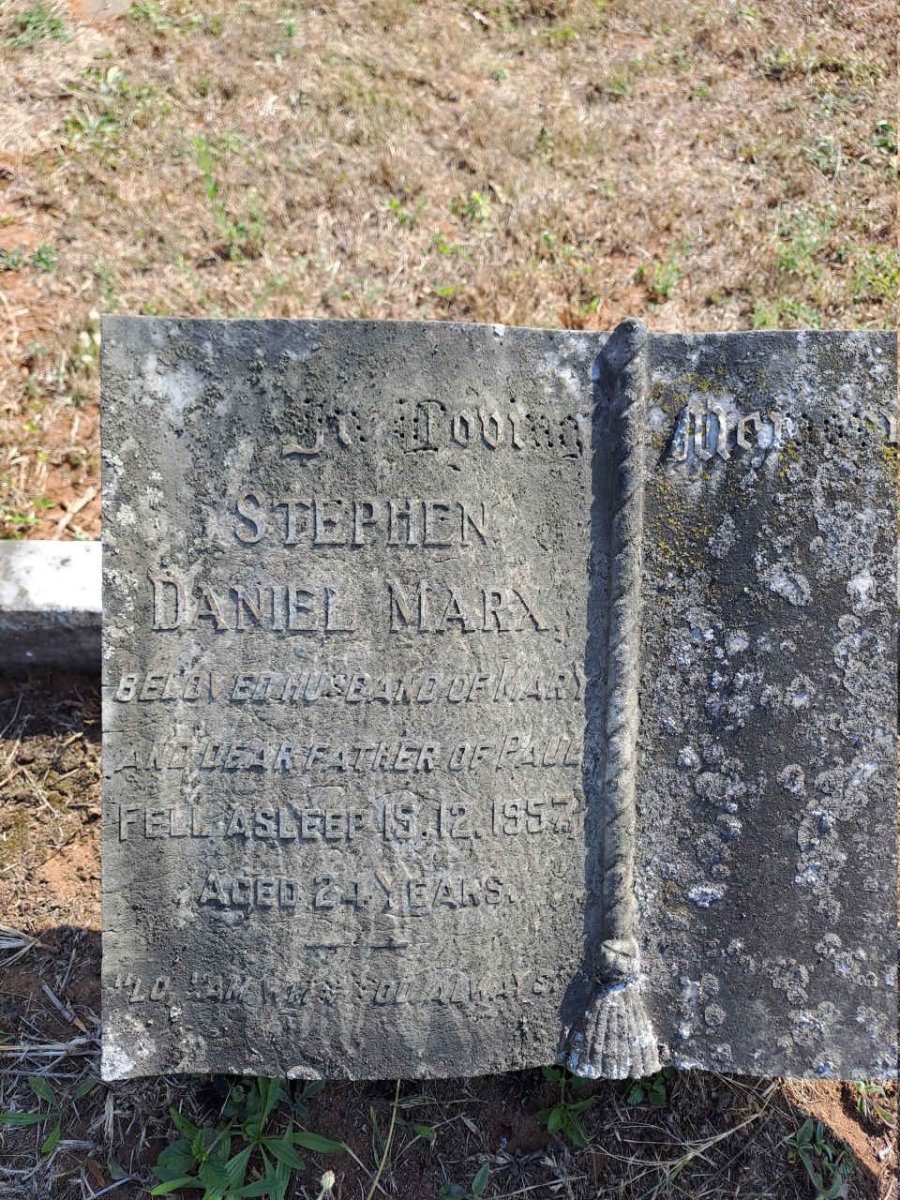 MARX Stephen Daniel -1957