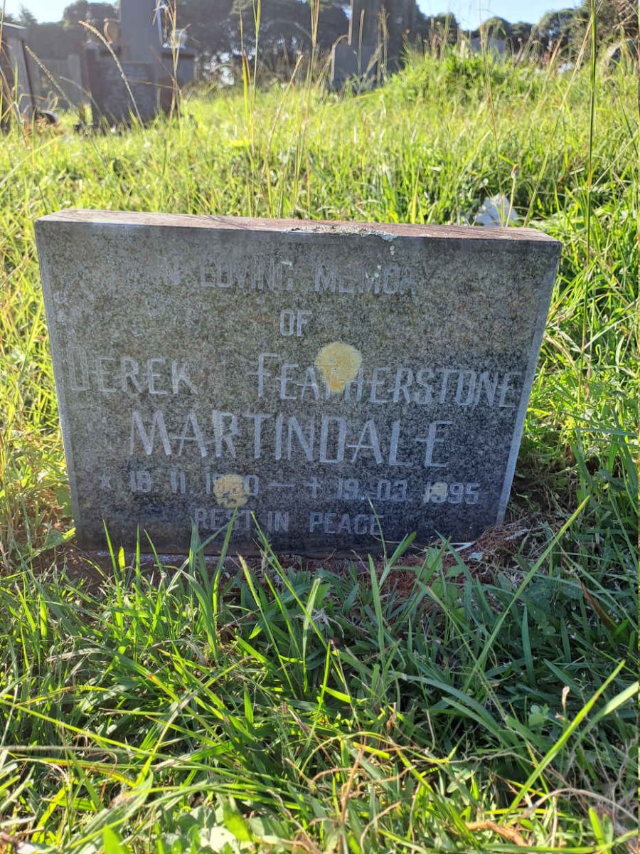 MARTINDALE Derek Featherstone 19?0-1995