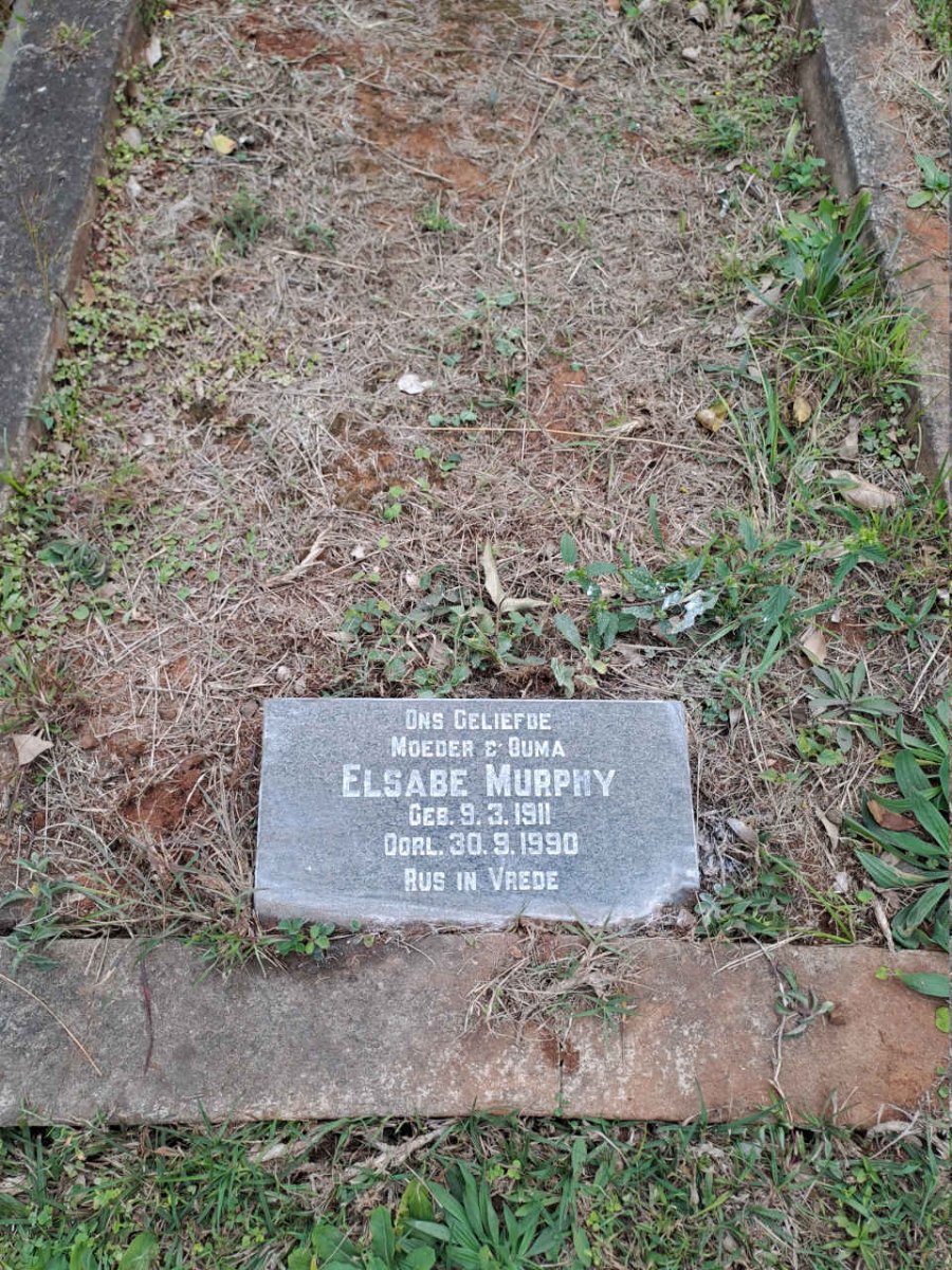 MURPHY Elsabe 1911-1990