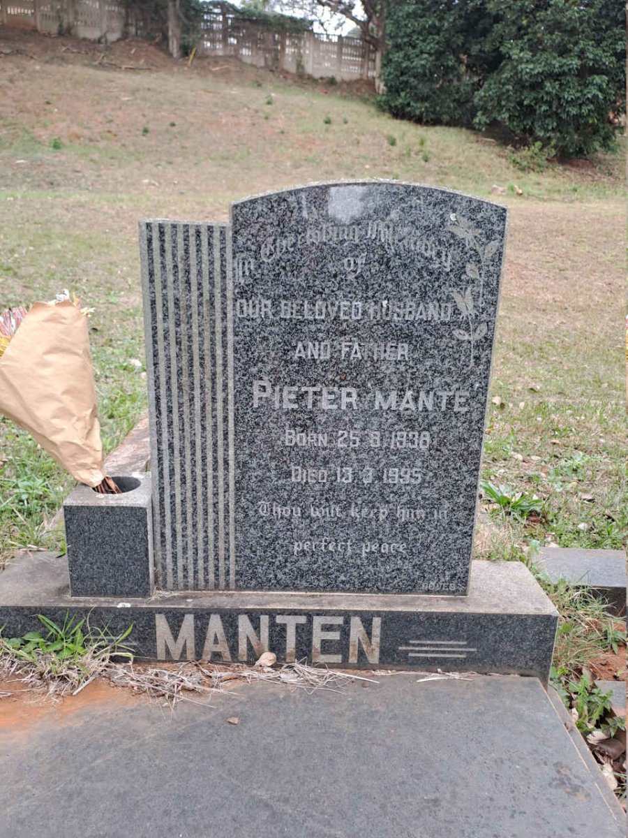 MANTEN Pieter Mante  1938-1995