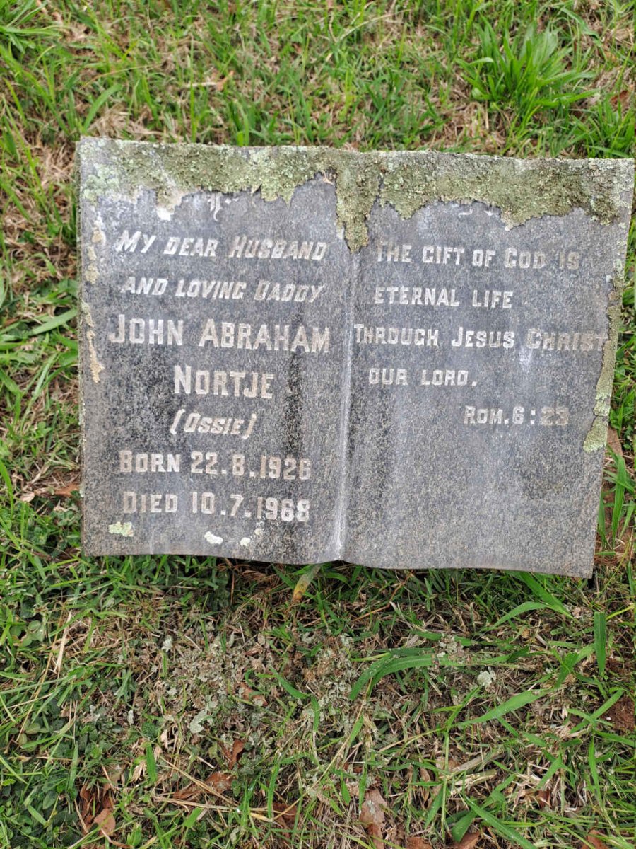 NORTJE John Abraham 1926-1968