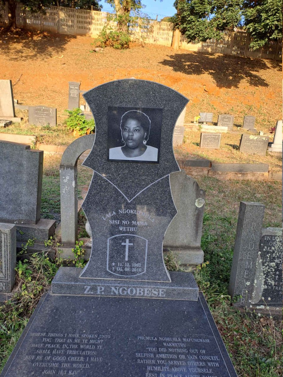 NGOBESE Z.P. 1962-2016