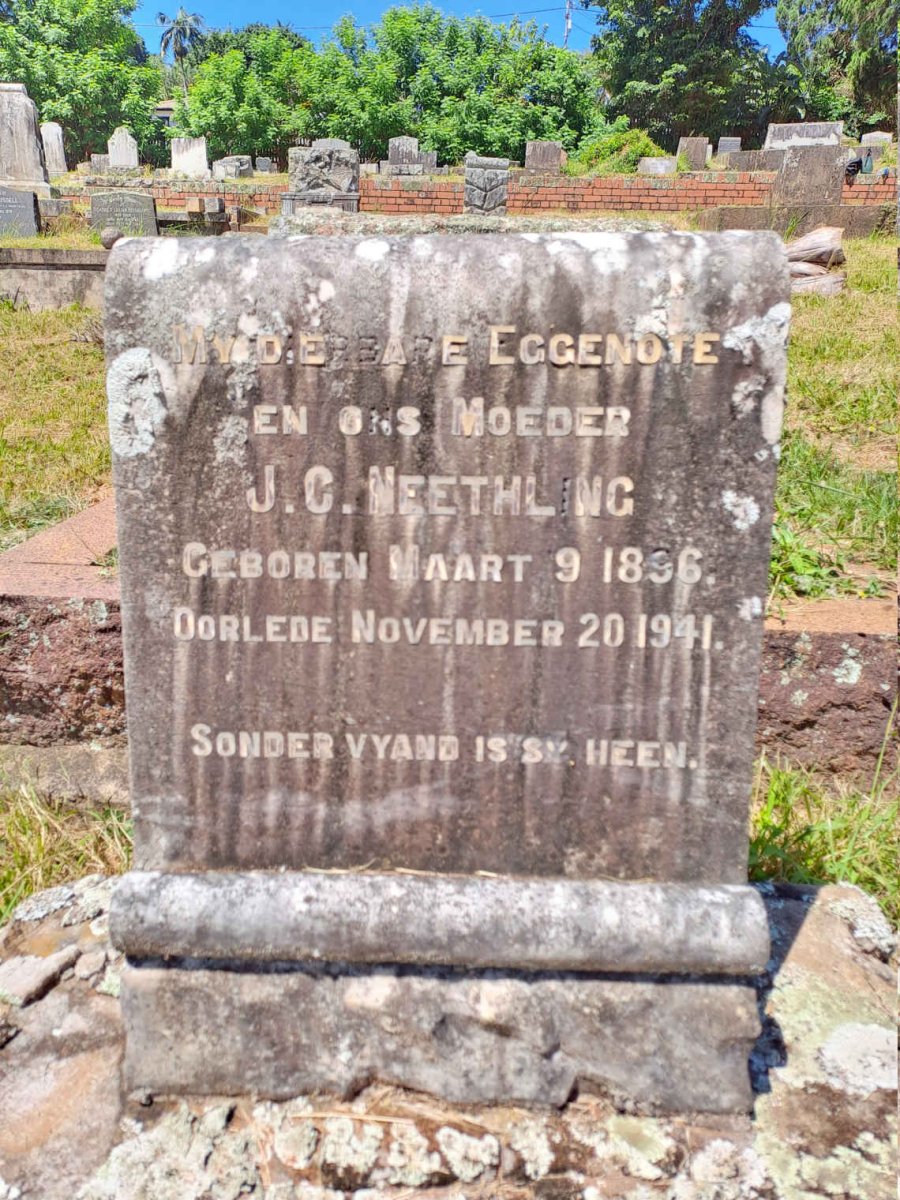 NEETHLING J.C. 1896-1941