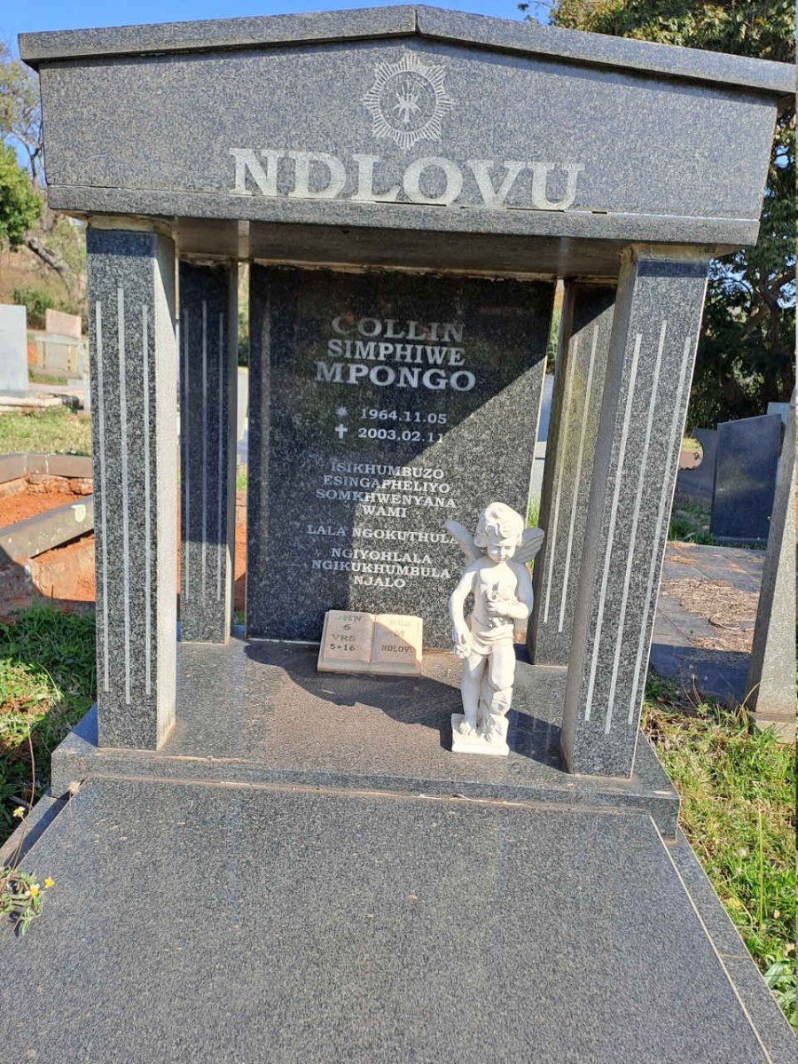 NDLOVU Collin Simphiwe Mpongo 1964-2003