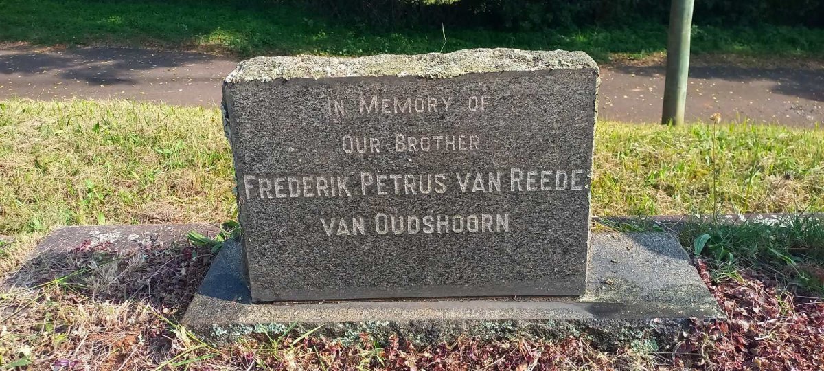 OUDSHOORN Frederik Petrus, van Reede van
