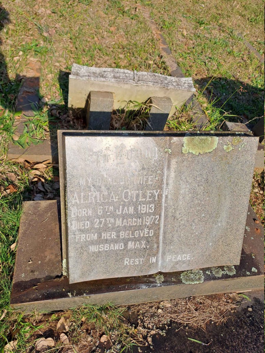 OTLEY Alrica 1913-1972