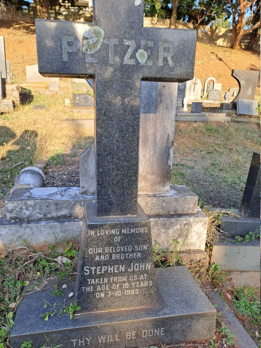 PETZER Stephen John -1983