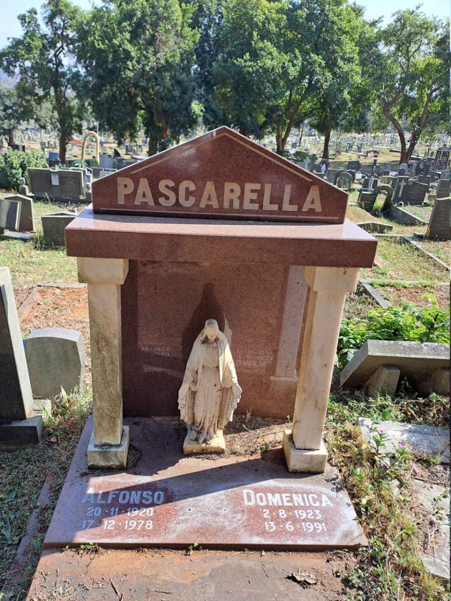 PASCARELLA  Alfonso 1920-1978 & Domenica 1923-1991