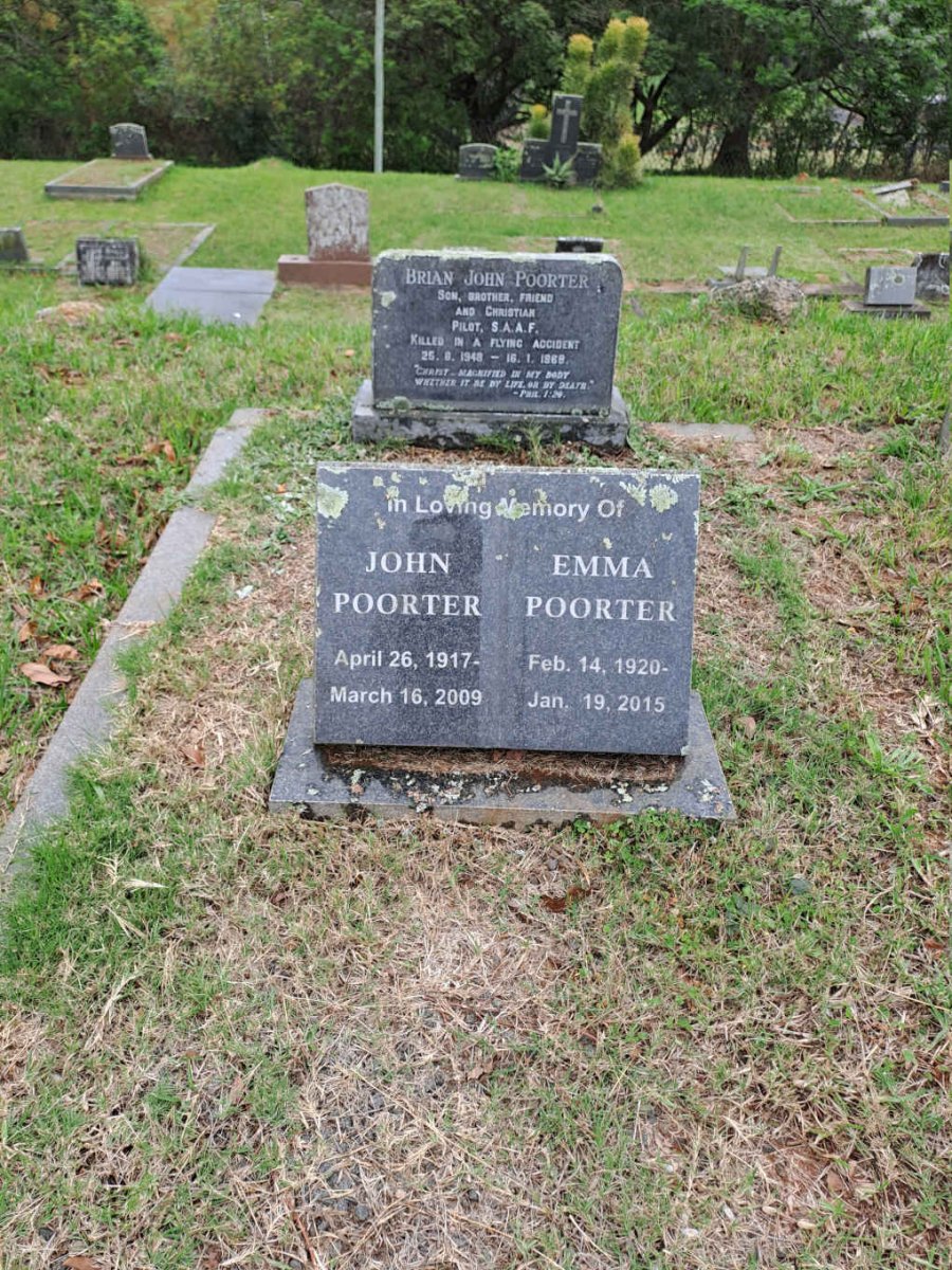 POORTER John 1917-2009 & Emma 1920-2015