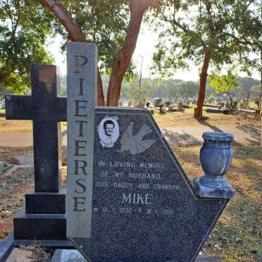PIETERSE Mike 1932-1991