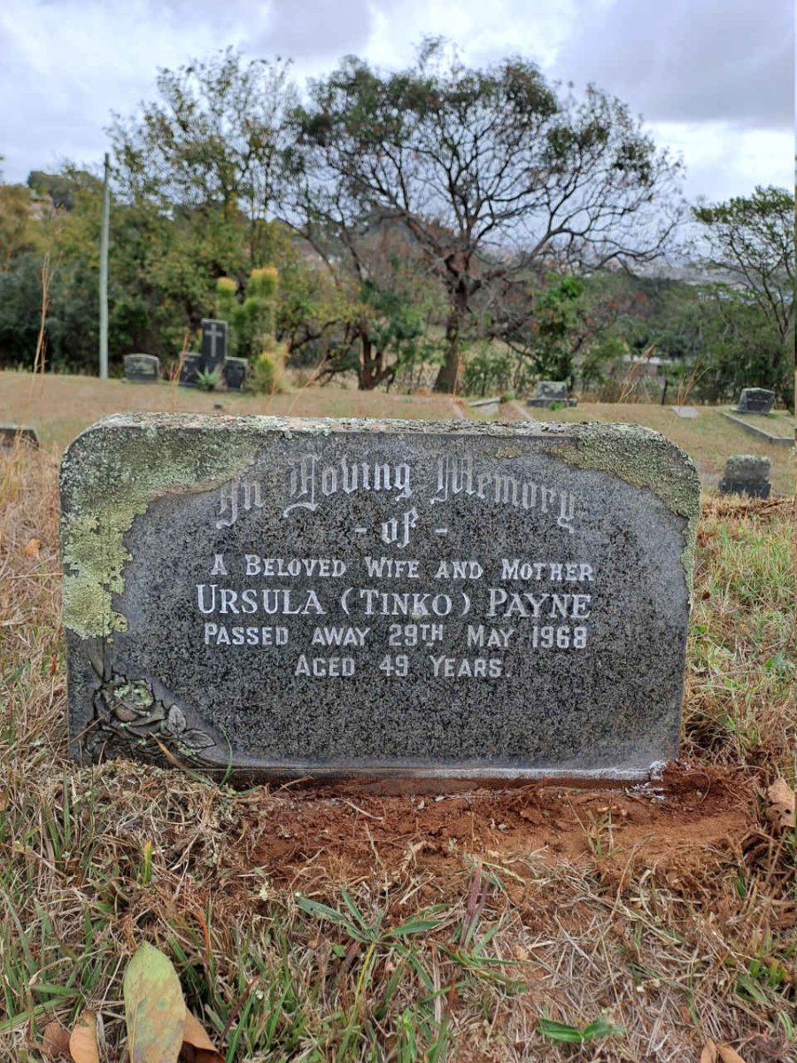 PAYNE Ursula -1968