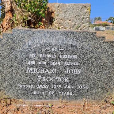 PROCTOR Michael John -1956