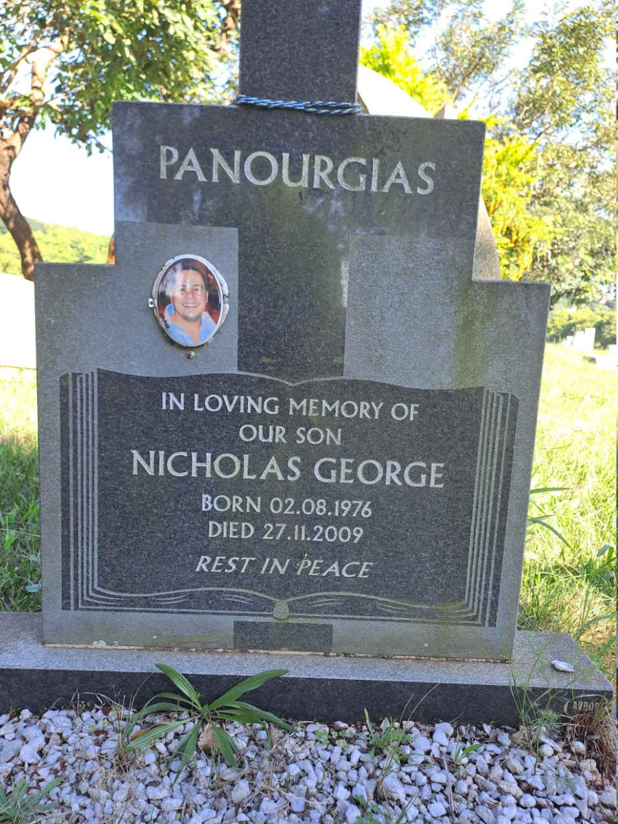 PANOURGIAS Nicholas George 1976-2009